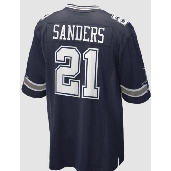 Deion Sanders-Nike-Cowboys-Jersey-Blue-Used- Size:XL$100 - Picture 6 of 9
